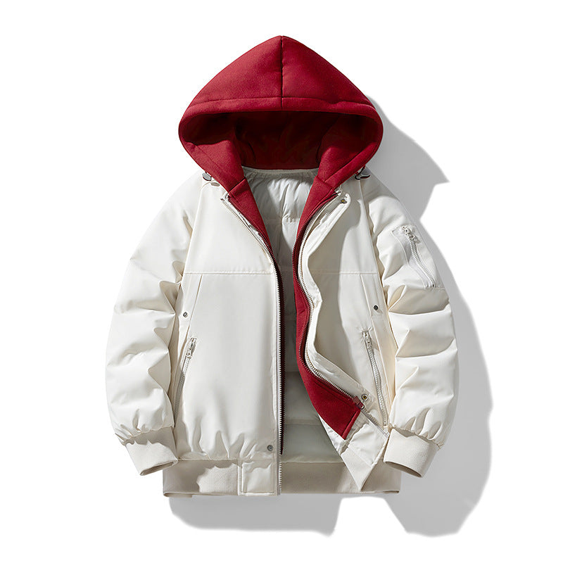 Street-wave Women's Padded Transition Jacket with Removable Hood System and Stylish Lining