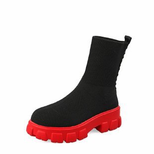 Street-Wave Women Knee High Boots With Thick Platform For All Day Comfort And Style