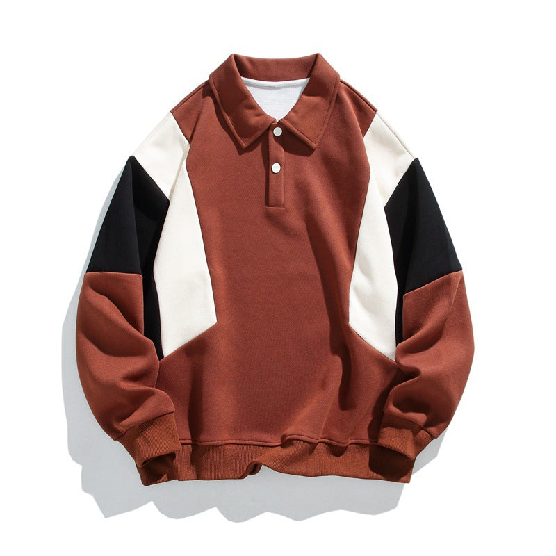 Street Wave Women's Polo Pullover With Color Blocking Breathable Cotton Blend Casual Everyday Wear