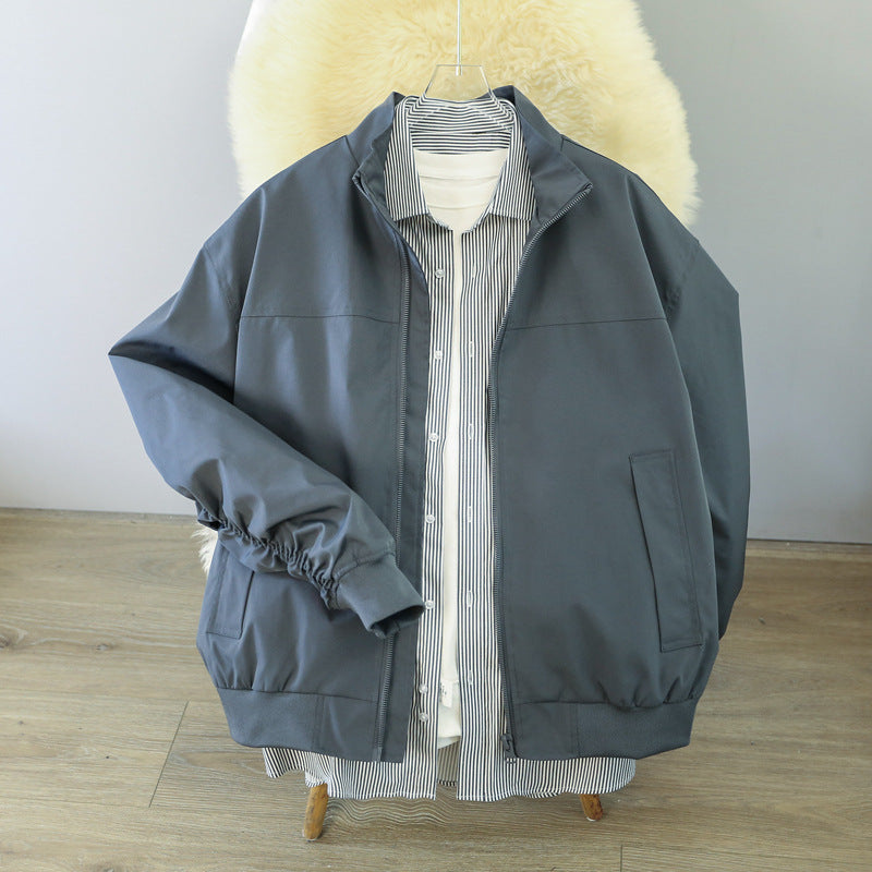 Men's Transitional Jacket Street-Wave With Elastic Cuffs And Practical Pockets Versatile Casual And Smart Looks