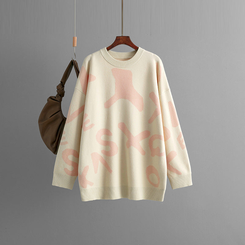 Street Wave Delilah Graphic Sweater Unisex Cozy Bold Print
