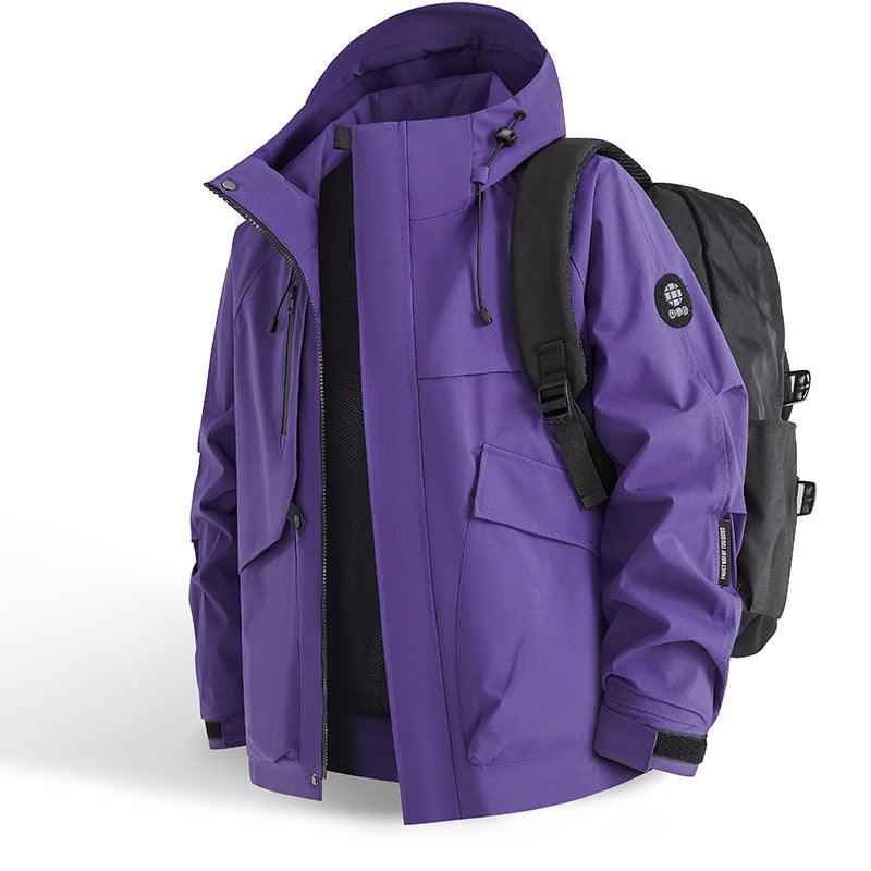 Streetwave Mens Technical Outdoor Jacket With Innovative Pocket System And Breathable Materials