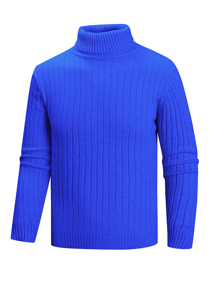 Mens Turtleneck Sweater by Street Wave Premium Fine Knit Soft Cotton Blend Cozy for Cool Weather