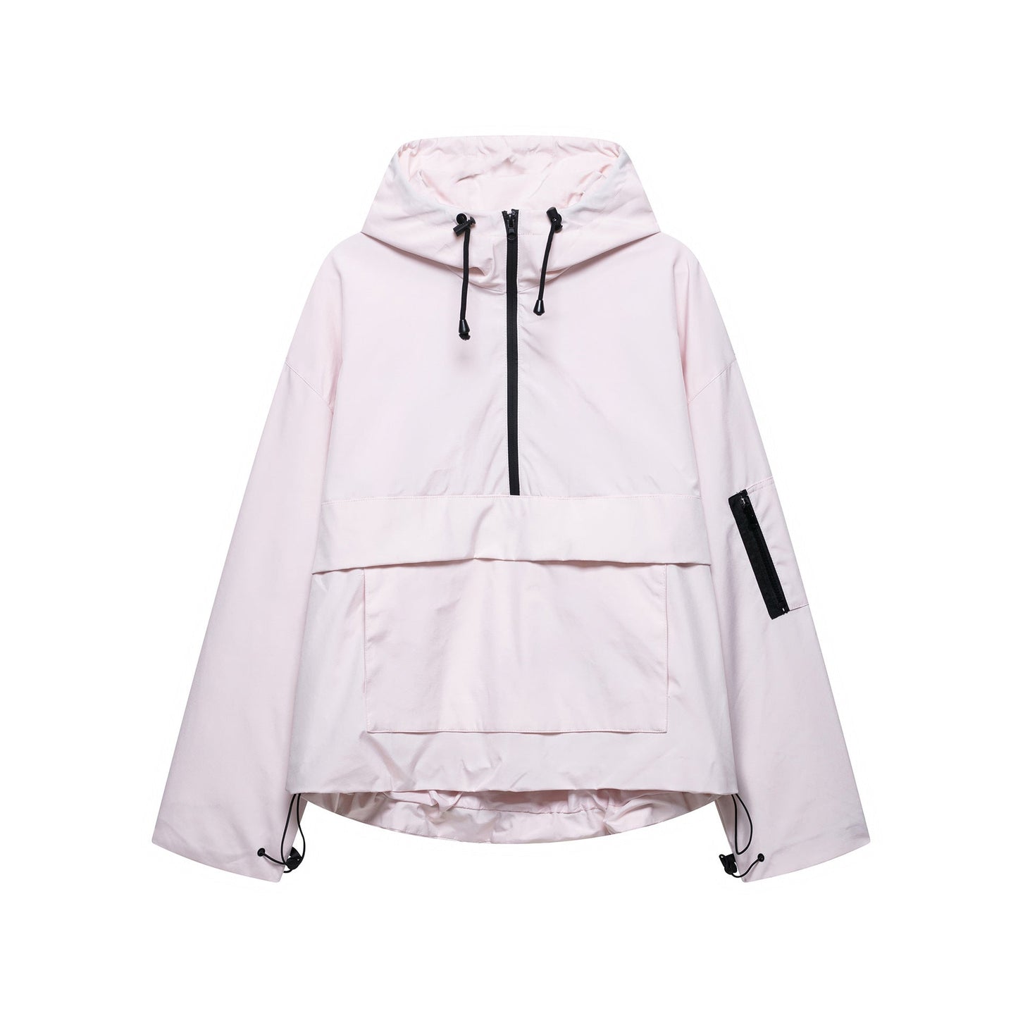 Womens Street-wave Functional Jacket With Adjustable Waist And Practical Pockets
