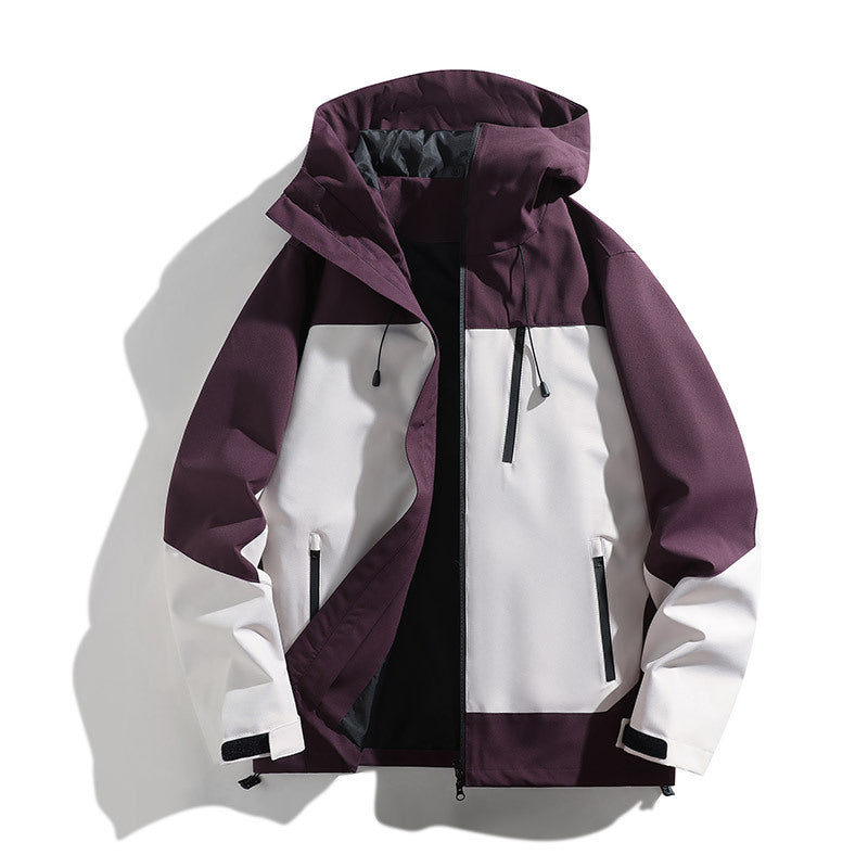 Street-Wave Women's Technical All Weather Jacket With Versatile Hood And Adjustable Vent Openings