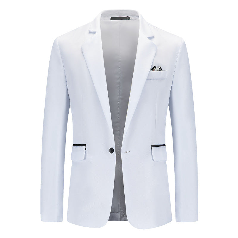 Men's Elegant Suit Blazer Streetwave Fine Textured Modern Fit For Formal Events And Business Attire