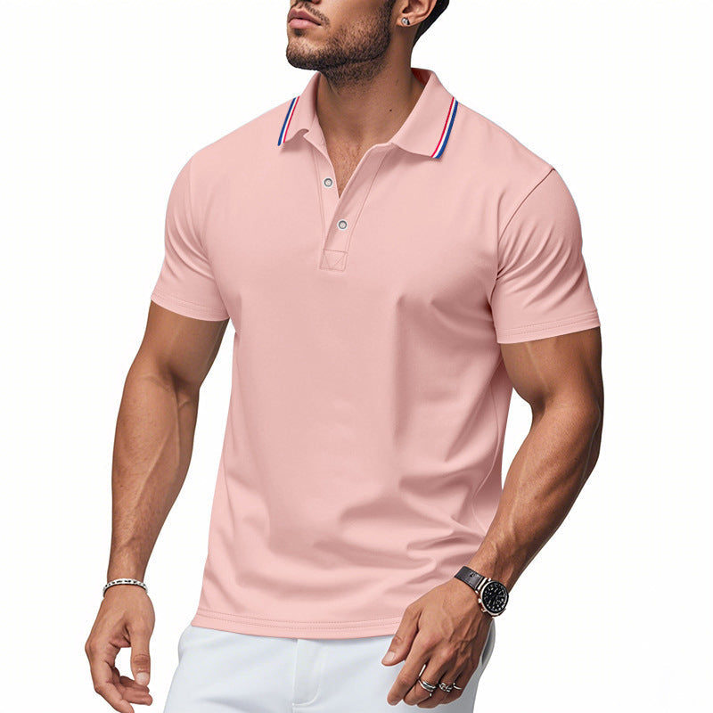 Streetwave Mens Polo Shirt With Modern Collar And MoistureWicking Tech For Men Everyday Comfort