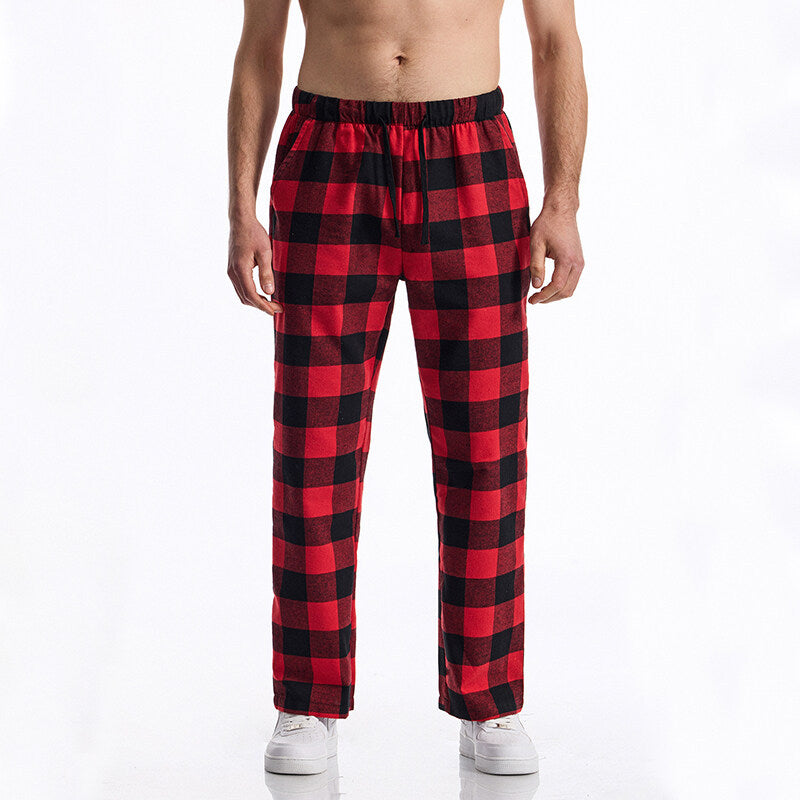 Street-wave Men's Flannel Pajama Pants Soft Cozy Sleepwear For Relaxing Nights At Home