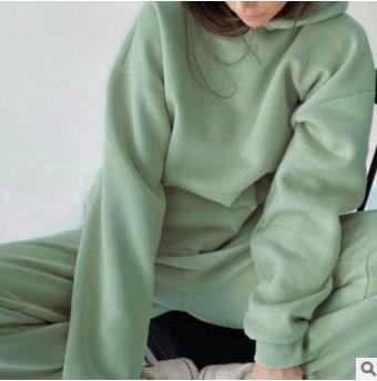 Street-wave Women's Cozy Hoodie And Joggers Set With Soft Breathable Cotton Blend Loungewear