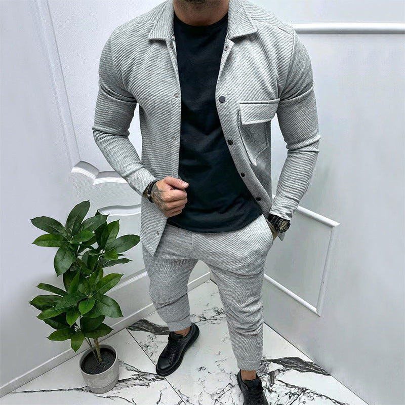 Mens Leisure Tracksuit With Structured Top And Comfortable Fit From Streetwave For Modern Casual Style
