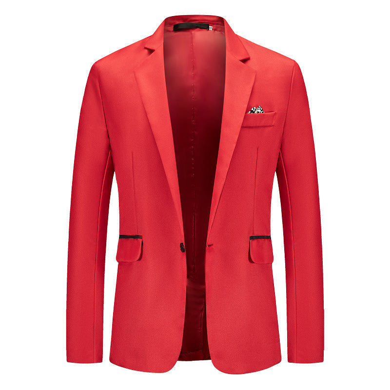 Men's Elegant Suit Blazer Streetwave Fine Textured Modern Fit For Formal Events And Business Attire