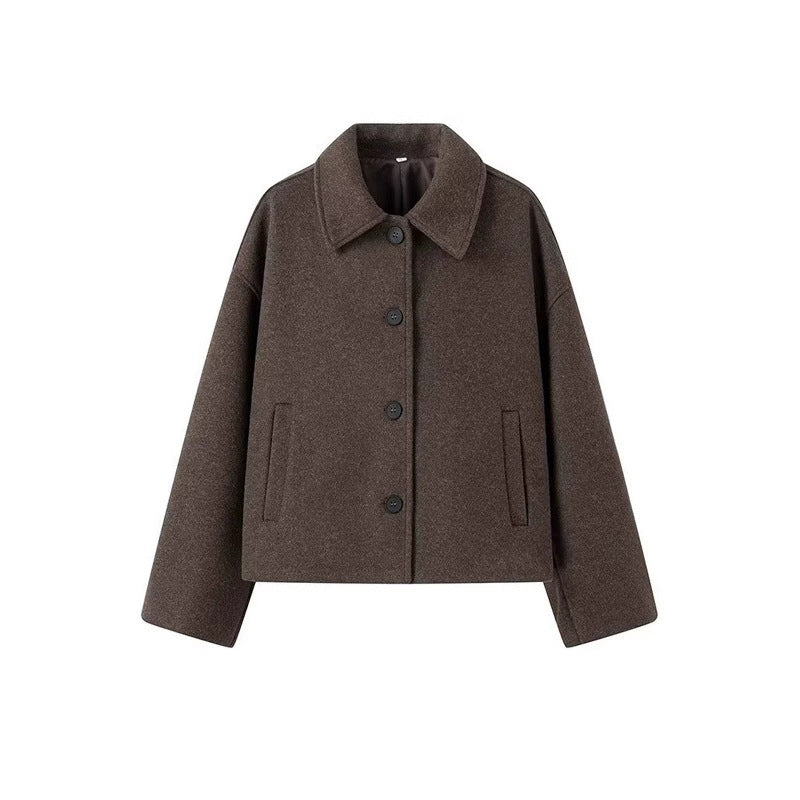 Street Wave Wool Deck Jacket For Women Casual Chic Comfort Effortless Style For Everyday Wear And Travel