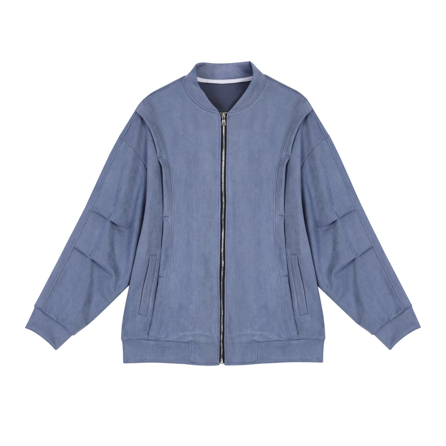 Streetwave Women Oversized Faux Leather Jacket With Soft Feel And Full Zip For Modern Style