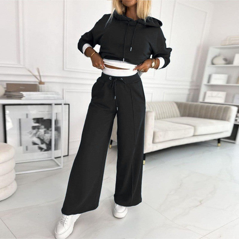 Streetwave Womens Sporty Lounge Set Cozy Breathable Fabric Ideal For Casual Athleisure