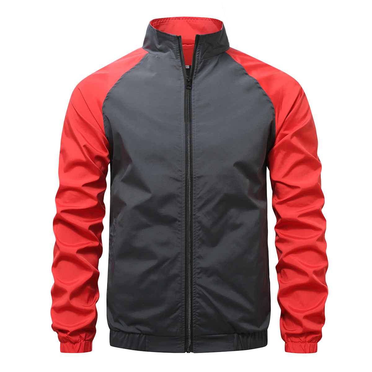 Streetwave Men's Lightweight Functional Jacket With Protective Stand Collar For Active Wear