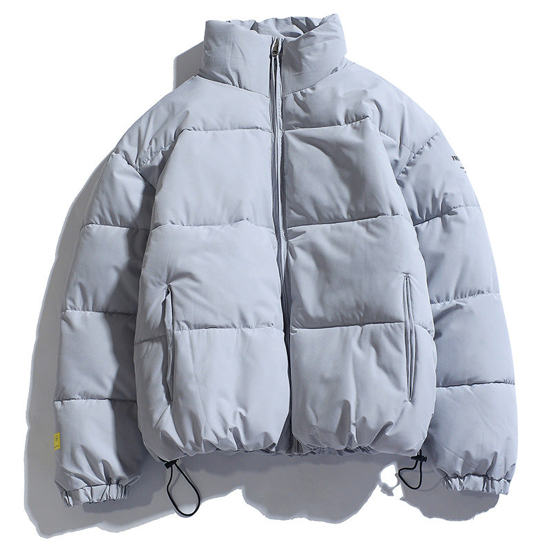Street-Wave Women's Puffer Jacket With High Collar And Practical Pockets For Warm Winter Wear