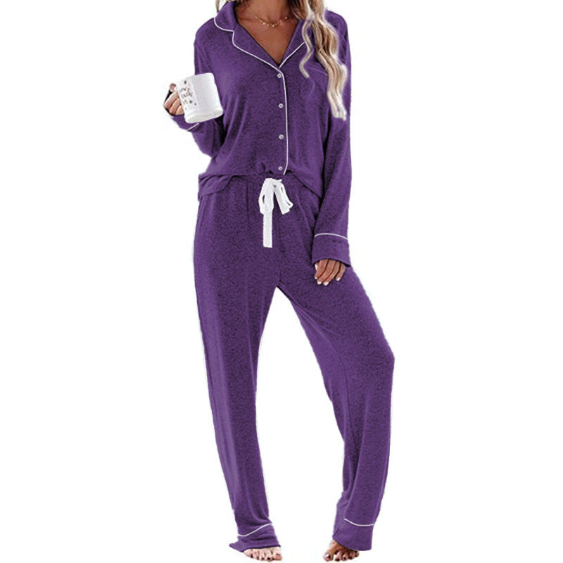 Street-Wave Women Pajama Set Soft Breathable Material Cozy Lounge Wear for Relaxed Evenings