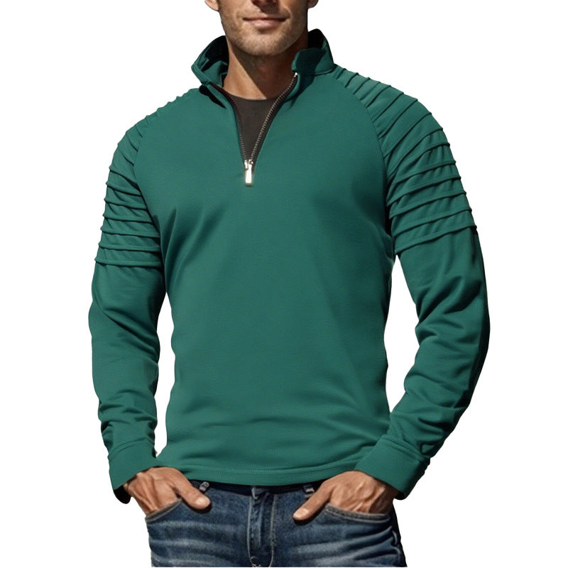 Streetwave Men's Functional Half Zip Pullover Modern Activewear for Outdoor Enthusiasts