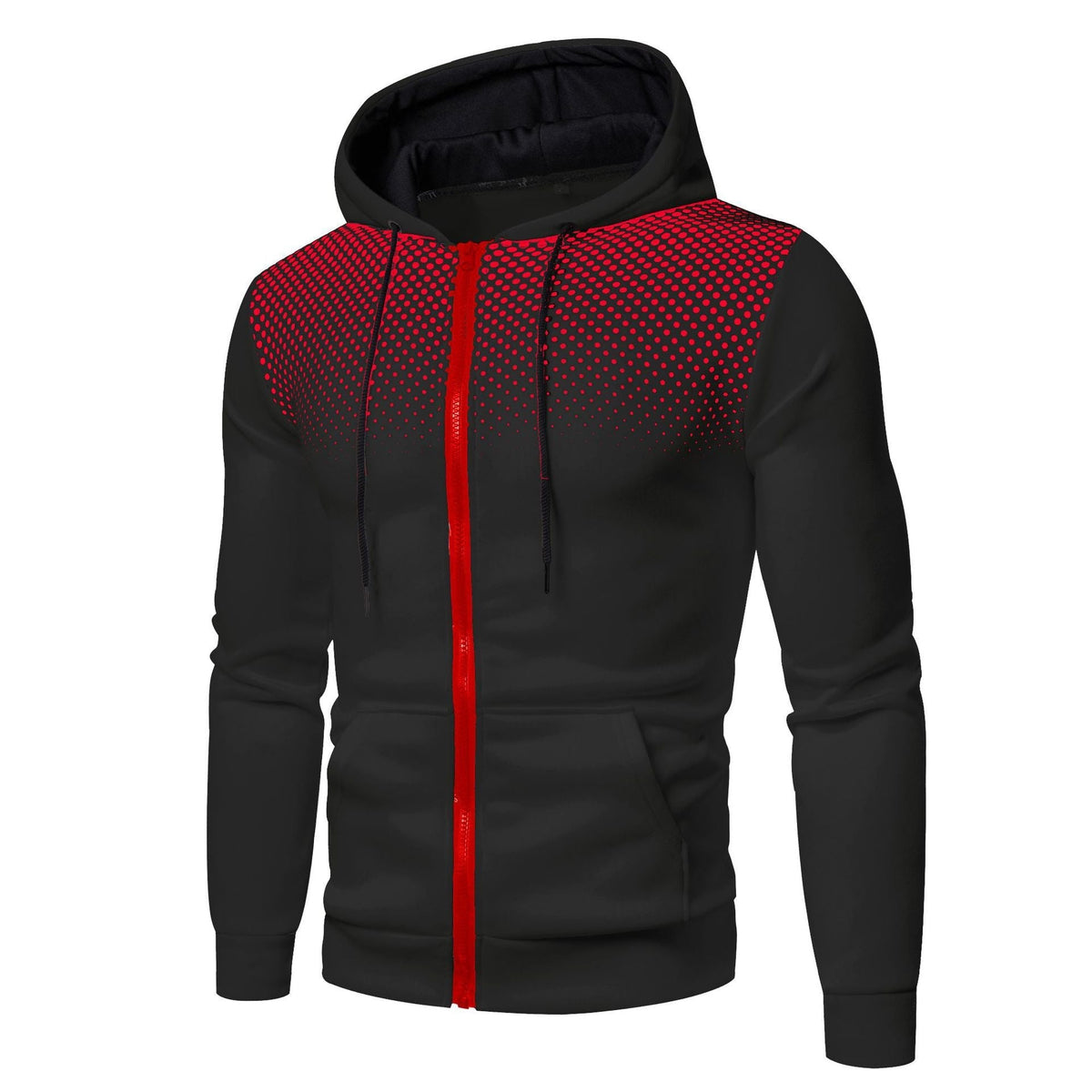 Street-Wave Men's Athletic Hoodie With Breathable Panels For Active Performance Comfort