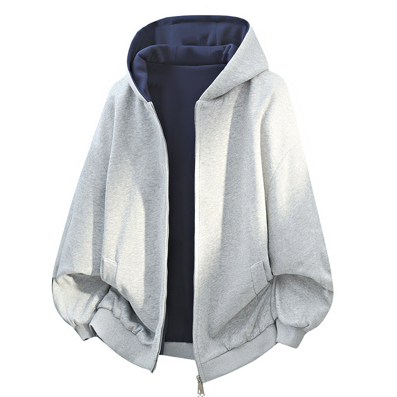 Street-Wave Womens Oversized Hoodie With Double Fleece Lining Breathable Soft Comfort And Side Pockets