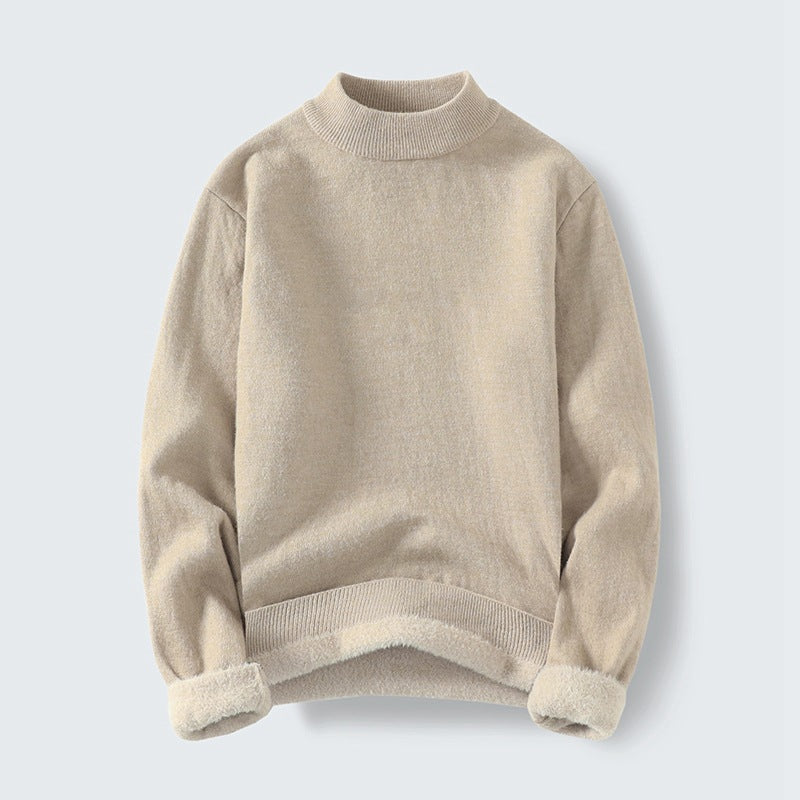 Streetwave Womens Cozy Stand Collar Sweater Soft Knit Warmth For Everyday All Day Comfort