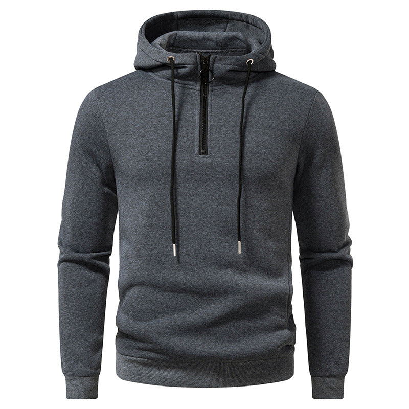 Street Wave Men's Zip Hoodie Breathable Material Modern Fit Stylish Casual Everyday Wear