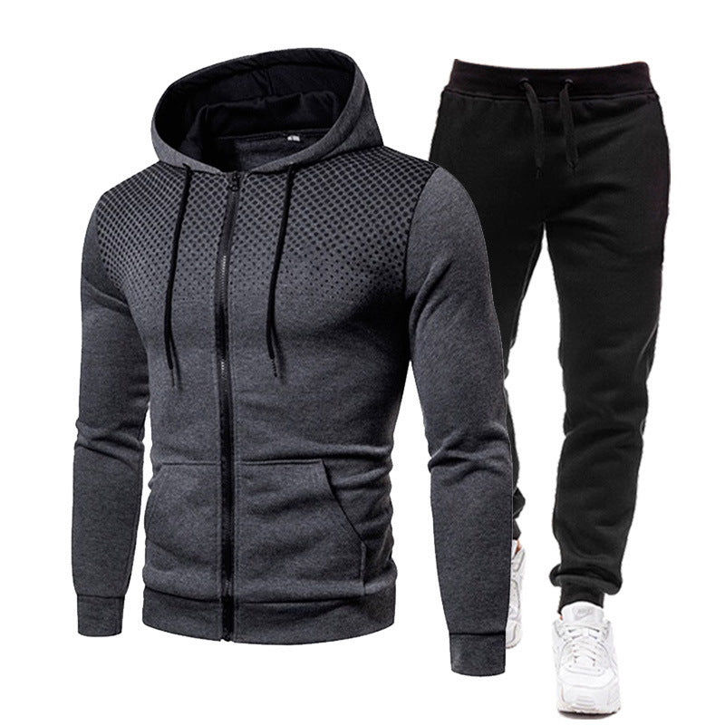 Mens Hoodie And Jogger Set Breathable Streetwave Active