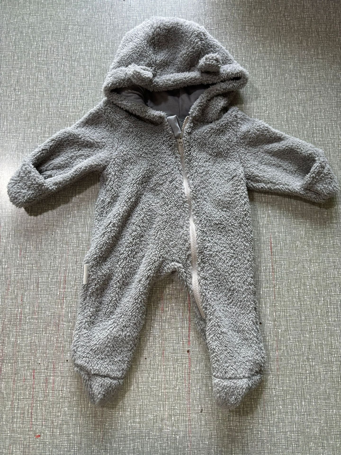 Street-wave Toddler Fleece Hooded Onesie Cozy Warm Winter Coverall For Toddlers Weatherproof
