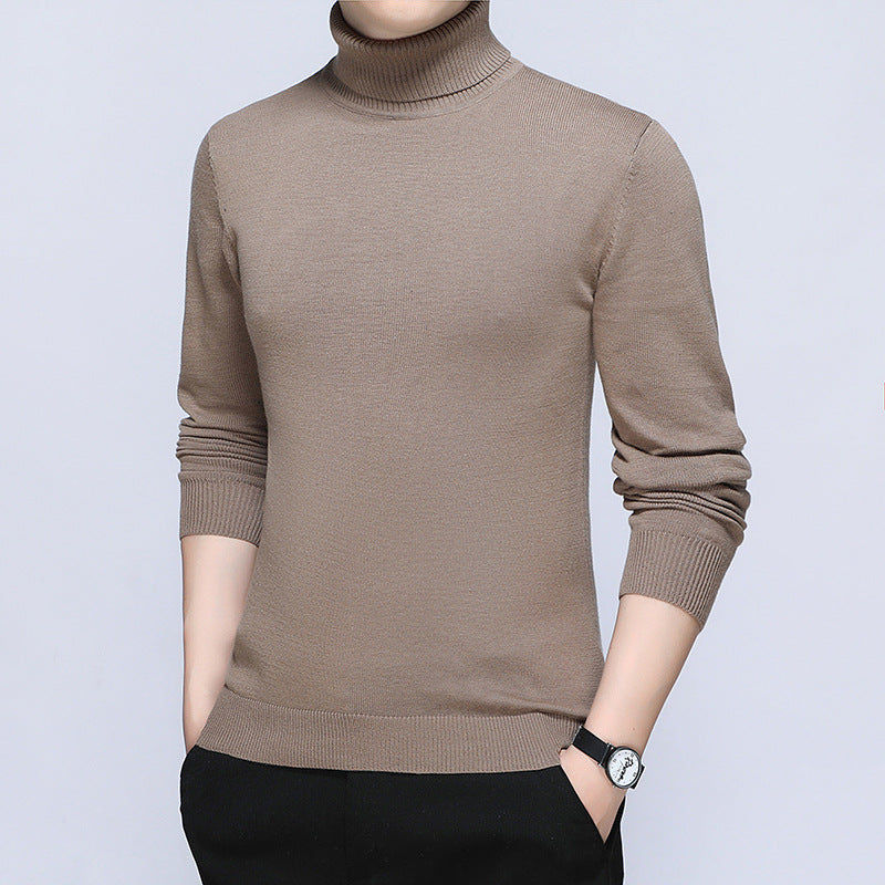 Streetwave Mens Turtleneck Sweater Premium Breathable Cotton For Everyday Comfort