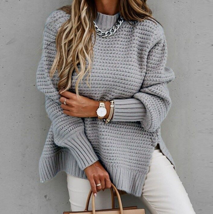 Chunky Knit Sweater Jade Oversized By Street Wave For Unisex Cozy Comfort