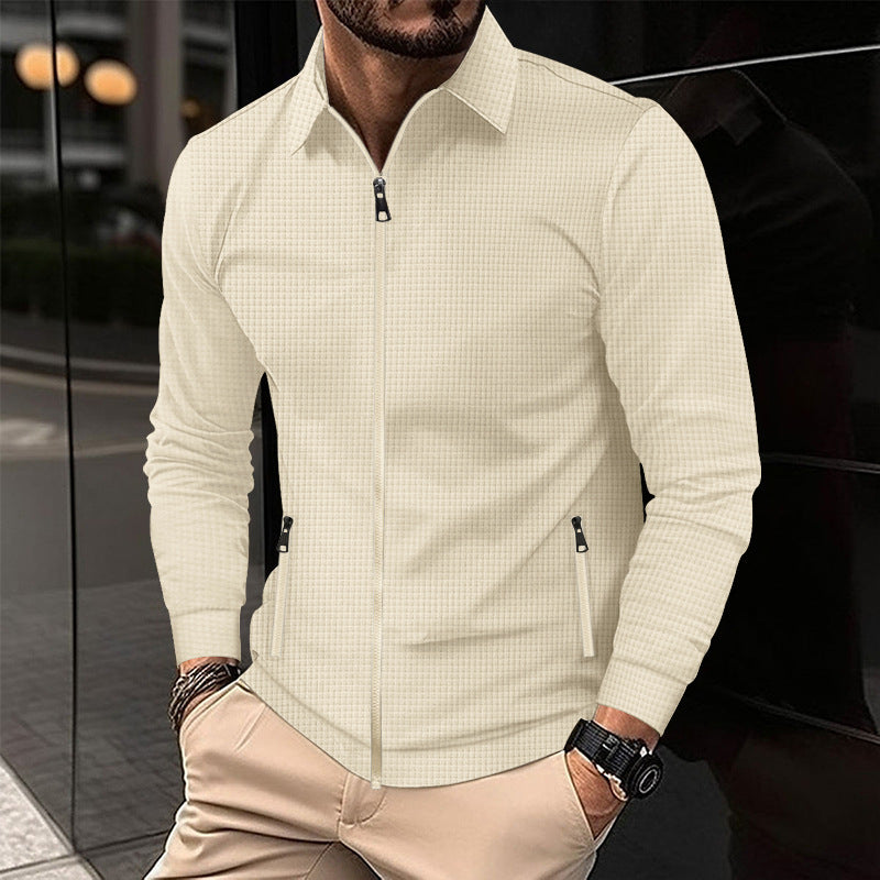 Street-wave Men's Lightweight Breathable Jacket for Modern Everyday Wear Ideal for Work Travel