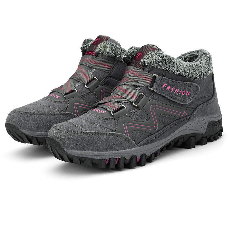 Streetwave Womens Hiking Boots Insulated Lining And Non Slip Sole For Outdoor Enthusiasts
