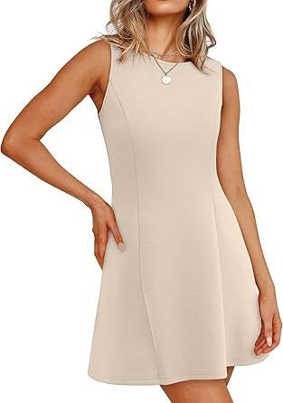 Streetwave Sleeveless A-Line Dress For Women Timeless Flattering Fit Breathable Comfort For Everyday And Events