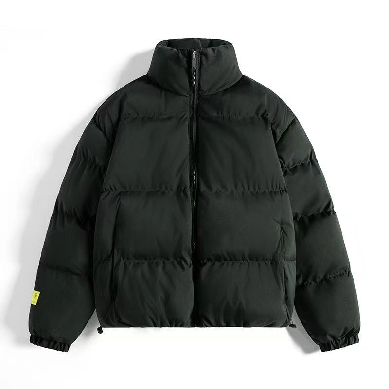 Street-Wave Women's Puffer Jacket With High Collar And Practical Pockets For Warm Winter Wear