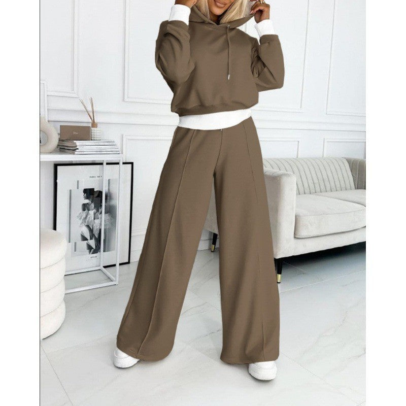 Streetwave Womens Sporty Lounge Set Cozy Breathable Fabric Ideal For Casual Athleisure