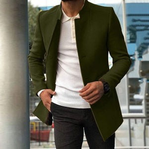 Streetwave Slim Fit Blazer For Men Modern Elegant Office Wear Versatile Formal Attire For Work And Events