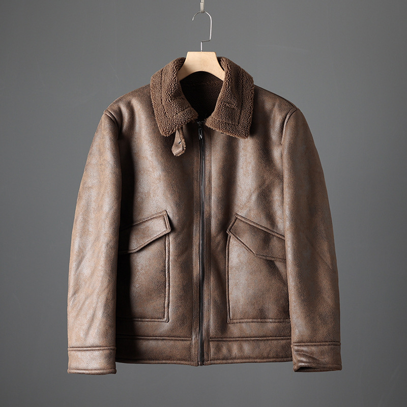 Streetwave Sherpa Jacket For Men Warm Cozy Quilted Lined Outerwear Perfect For Winter