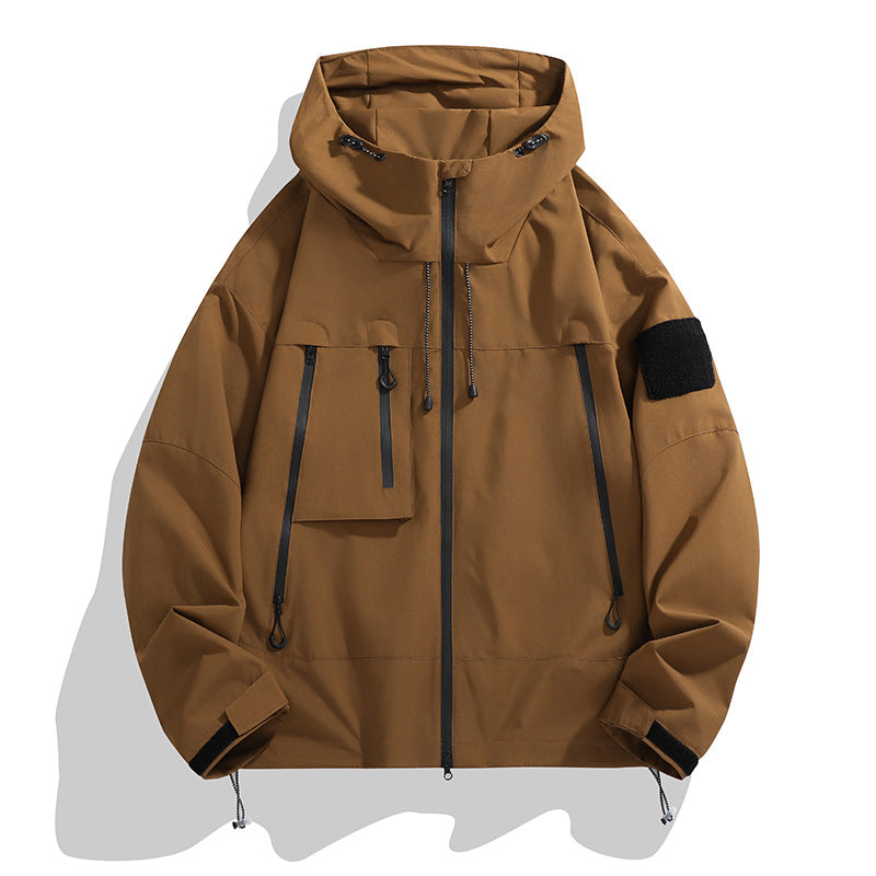 Street-Wave Women's Technical Outdoor Jacket With Adjustable Hood System And Multifunctional Pockets