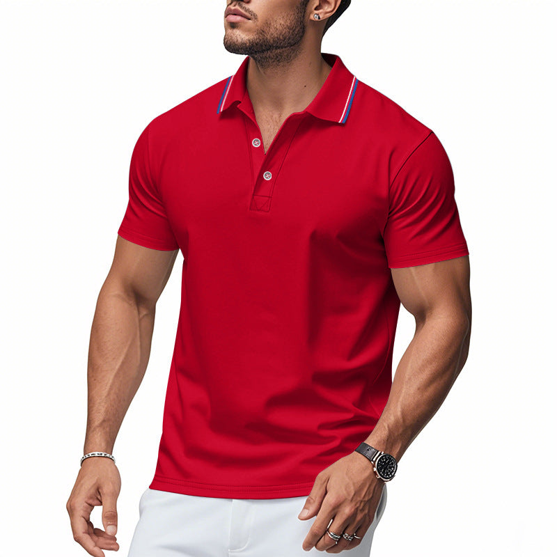 Streetwave Mens Polo Shirt With Modern Collar And MoistureWicking Tech For Men Everyday Comfort