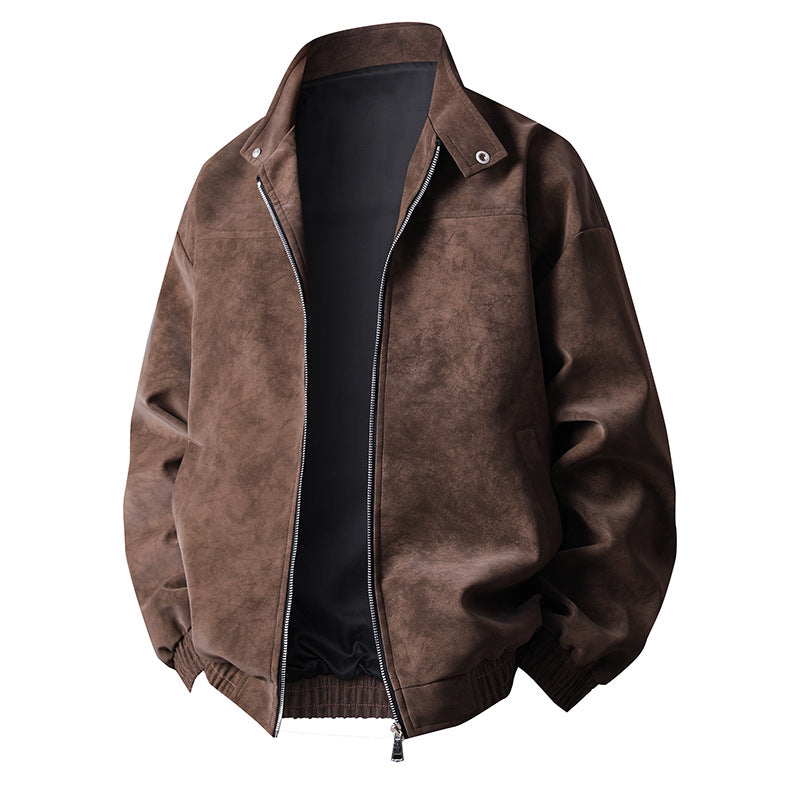 Street Wave Mens Transitional Jacket With Practical Pockets For Men In Casual Style