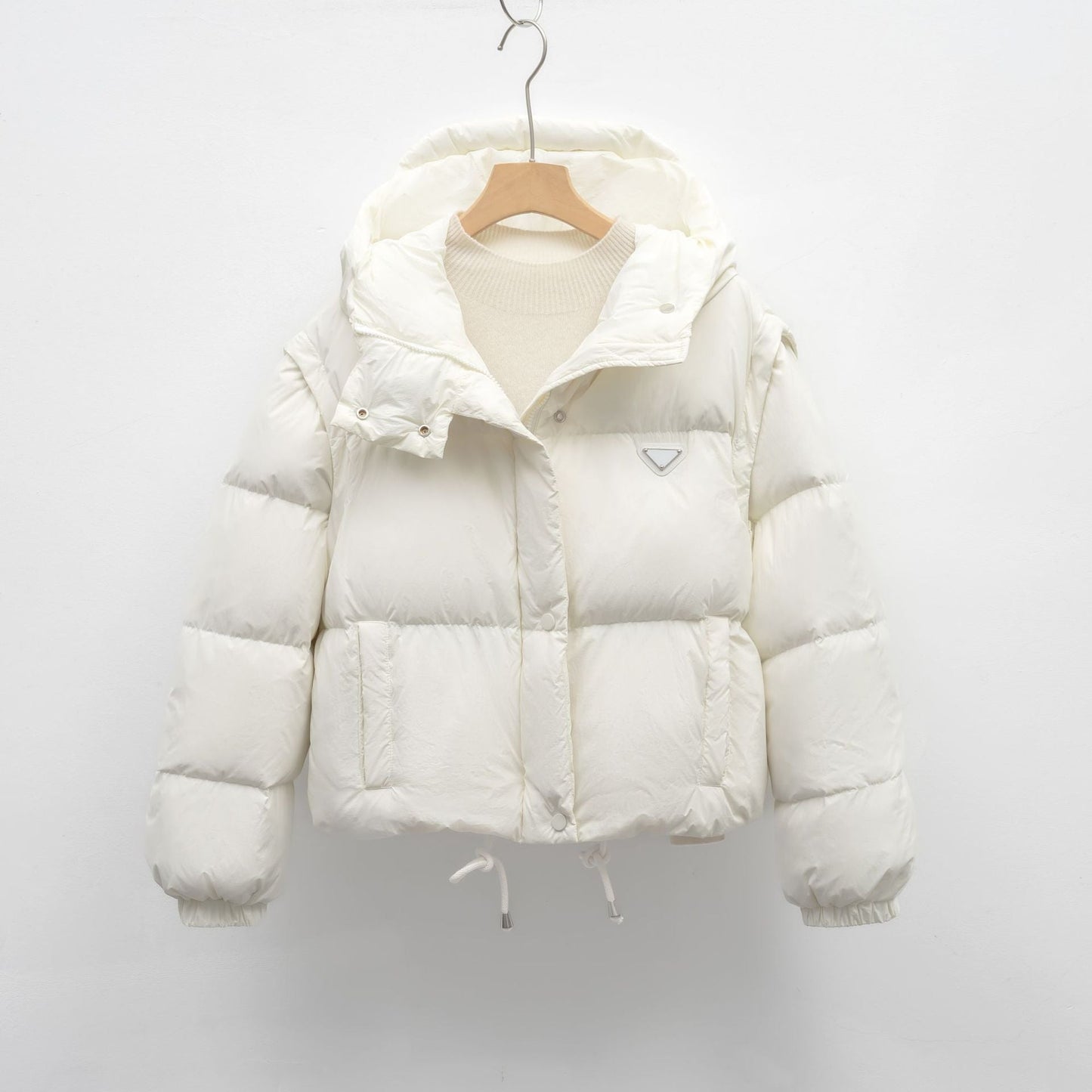 Street-wave Women Puffer Jacket With Adjustable Waist Soft Fleece Lining Water Repellent Shell Premium Insulation