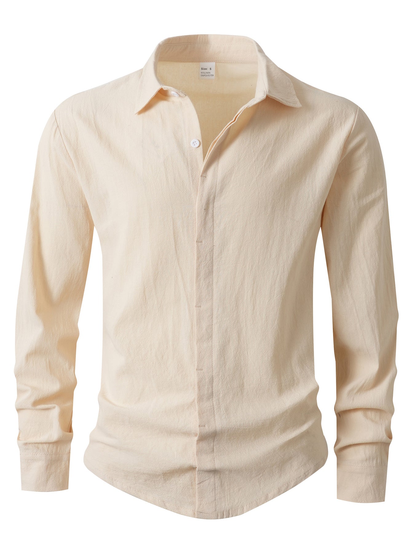 Street-wave Men Slim-Fit Casual Dress Shirt - Breathable Comfort, Elegant Everyday Workwear