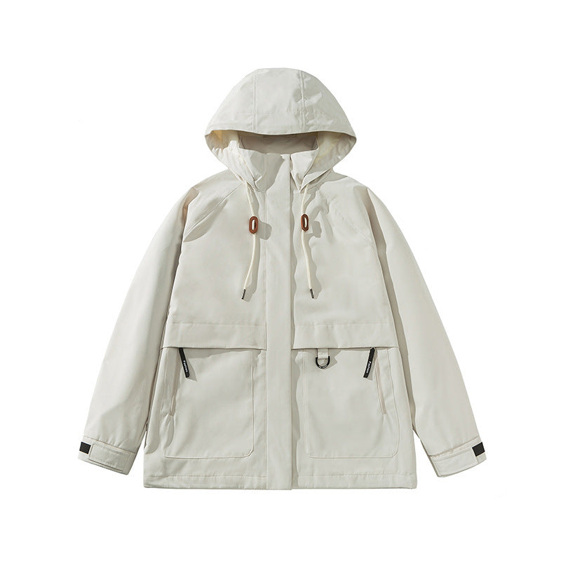 Street-wave Womens Technical Outdoor Jacket With Adjustable Hood And Durable Pockets