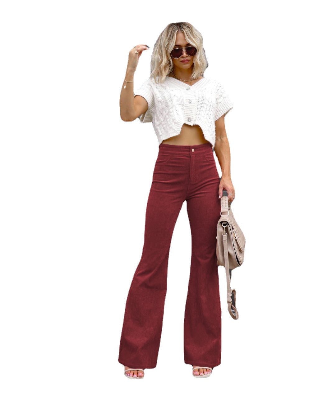 Street Wave High Waist Flared Jeans For Women Retro Chic Comfort And Flattering Fit