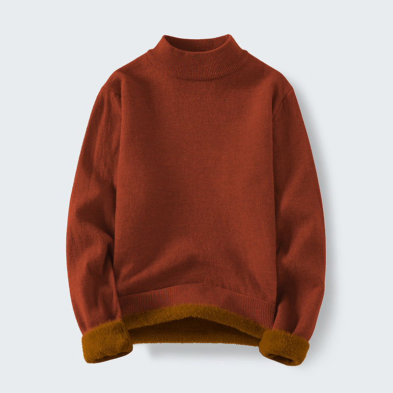 Streetwave Womens Cozy Stand Collar Sweater Soft Knit Warmth For Everyday All Day Comfort