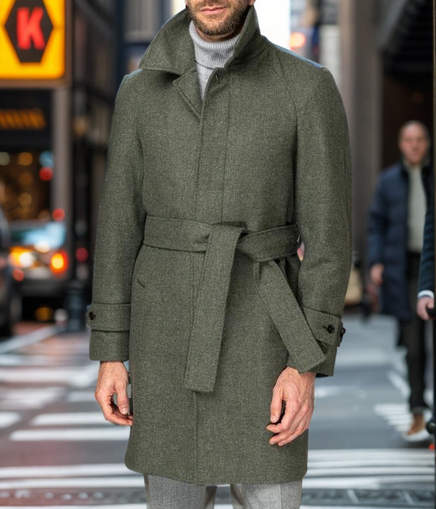 Streetwave Wool Trench Coat For Men Luxurious Warmth And Timeless Style For The Modern Gentleman