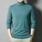 Men's Fine Cotton Turtleneck Sweater Street Wave Soft Comfort For Everyday Wear Premium Warmth