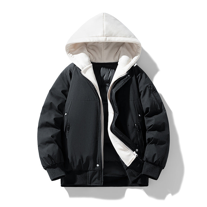 Street-wave Women's Padded Transition Jacket with Removable Hood System and Stylish Lining