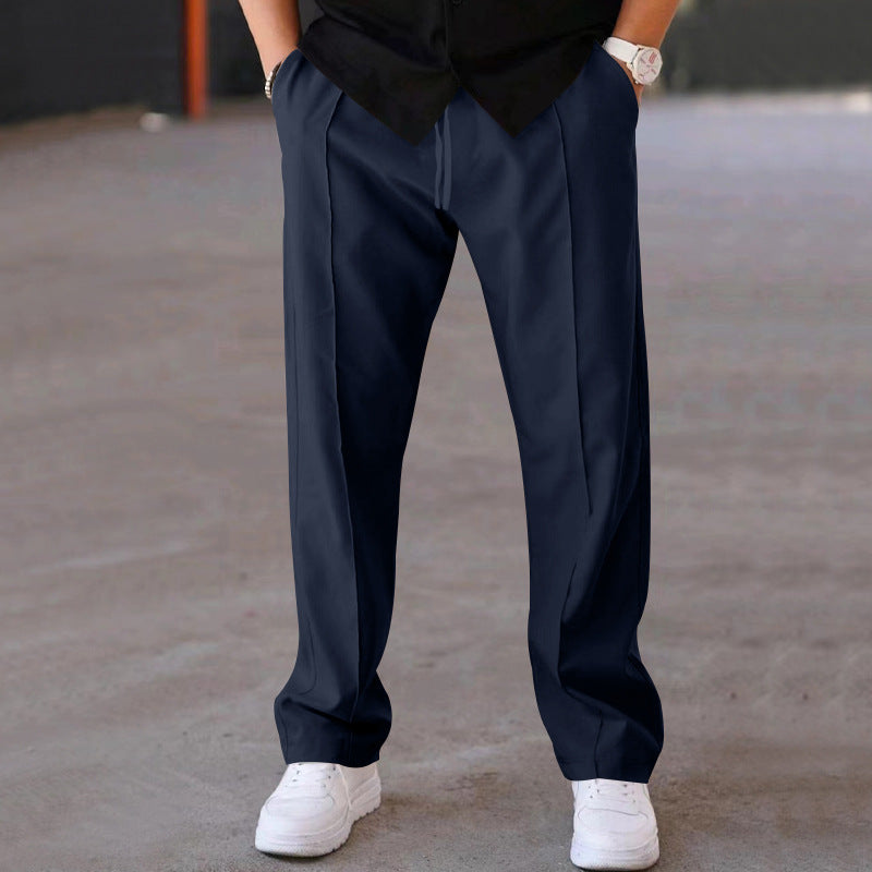Street-Wave Men's Comfortable Casual Trousers With Elegant Cut And Breathable Fabric