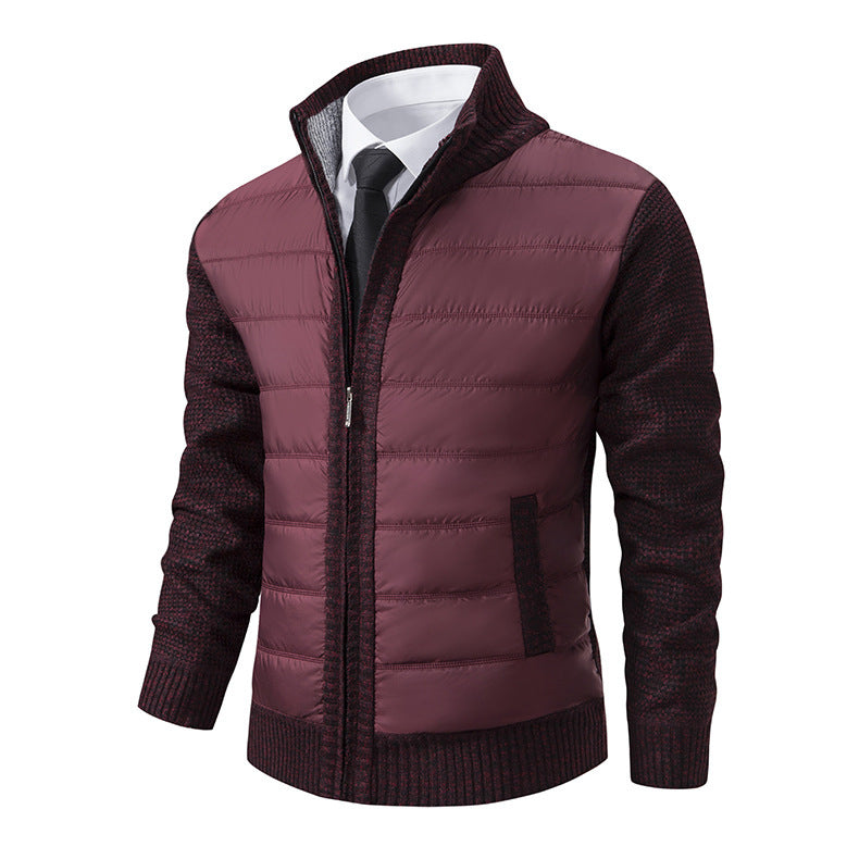 Streetwave Mens Transitional Jacket With High Collar And Breathable Panels For All Seasons